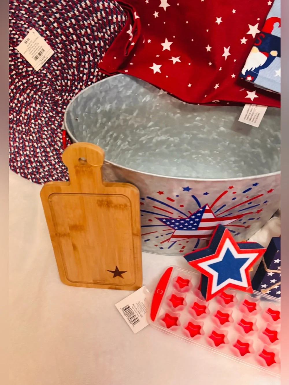Fourth of July RED, WHITE, and BLUE Bundle All  NWT